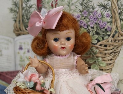 VOGUE Ginny Doll Vintage Strung 53 TALON ZIPPER PARTY DRESS