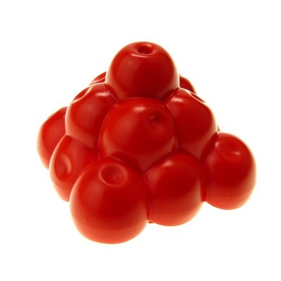 1x Lego Duplo Pflanze Frucht Pyramide 3x3x3 rot Apfel Obst 4609223