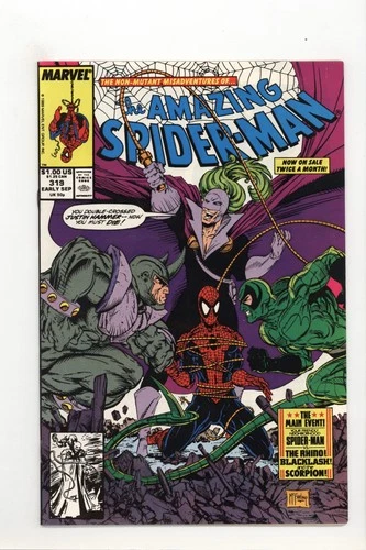 Amazing Spider-Man 319 VF/NM Todd McFarlane Cover 1989