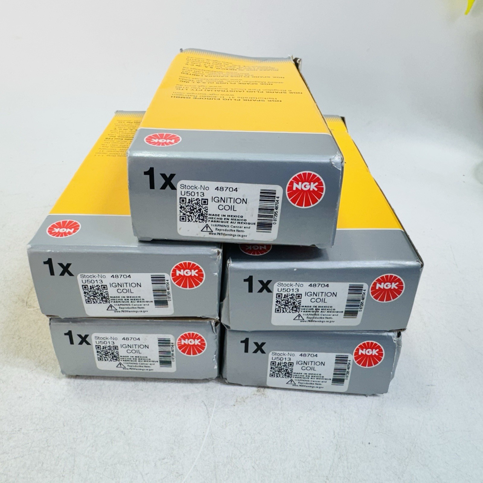 5 Pack NGK 48704 U5013 Ignition Coils for UF483 UF-483 IGC1008 IC563 GN10444
