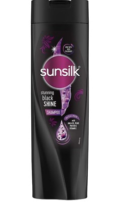 Sunsilk Stunning Black Shine Shampoo 340 ML (Shipping From USA)  