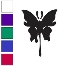 Butterfly Moth Art, Vinyl Decal Sticker, Multiple Colors  Sizes 134