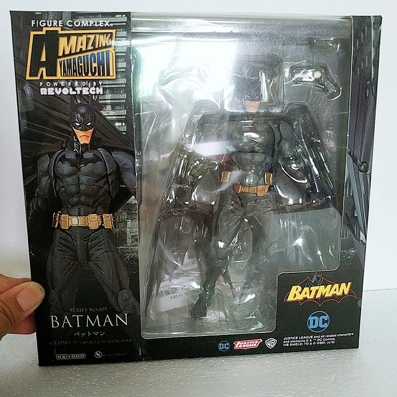 Increíble figura de acción Yamaguchi DC Batman NO.009 PVC 1/12 6,4 pulgadas 16 cm nueva en caja Foto 3 de 4