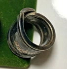 Vintage Silver Plated 24g Spoon Handle Ring Size 9