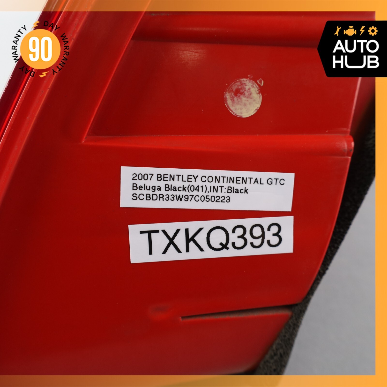 03-09 Bentley Continental GTC Left Driver Side Tail Light Lamp OEM 62k