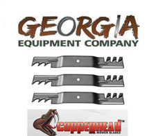 3 USA made 61" GRASSHOPPER 320242 320243 320245 copperhead mulching blades