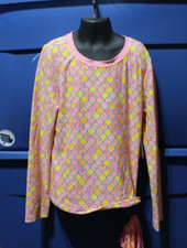 TOMMY BAHAMA Girl's 16 Coral Geo 2-Pc. Rashguard Swim Set NWT