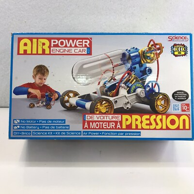 Air Power Engine Car Kit - Science Discovery Model Kit - JOHNCO- Age 10+ Sealed