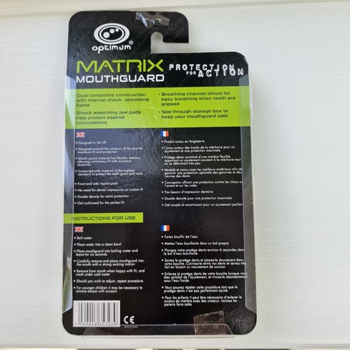 Optimum Matrix Mouthguard Snr Green - Picture 2 of 2