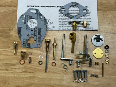 Ford Naa, Jubilee Marvel Schebler Comprehensive Carburetor kit TSX428, TSX500