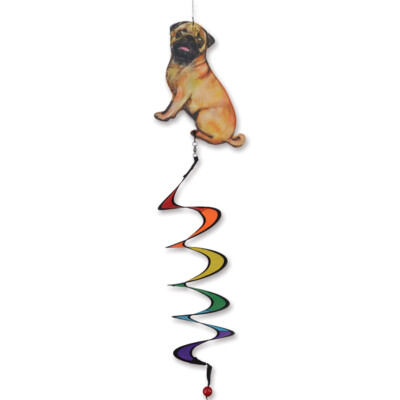 Pug Garden Wind Twister | eBay
