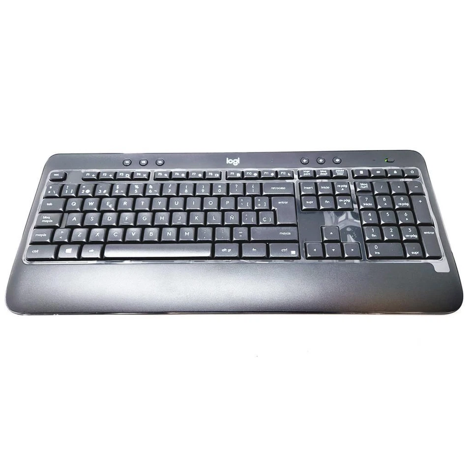 Logitech Wireless USB Keyboard And Mouse Combo QWERTY Spanish Layout 920-008680 - Image 3 of 4