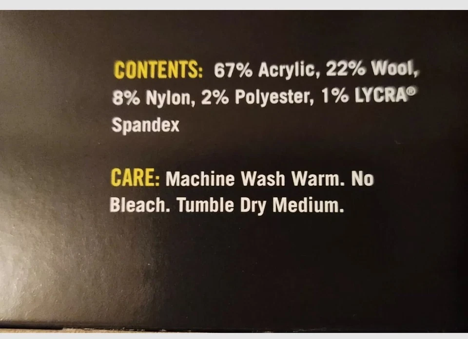 4 Pairs Realtree Wool Blend Thermal Large Brown Socks - Image 3 of 4