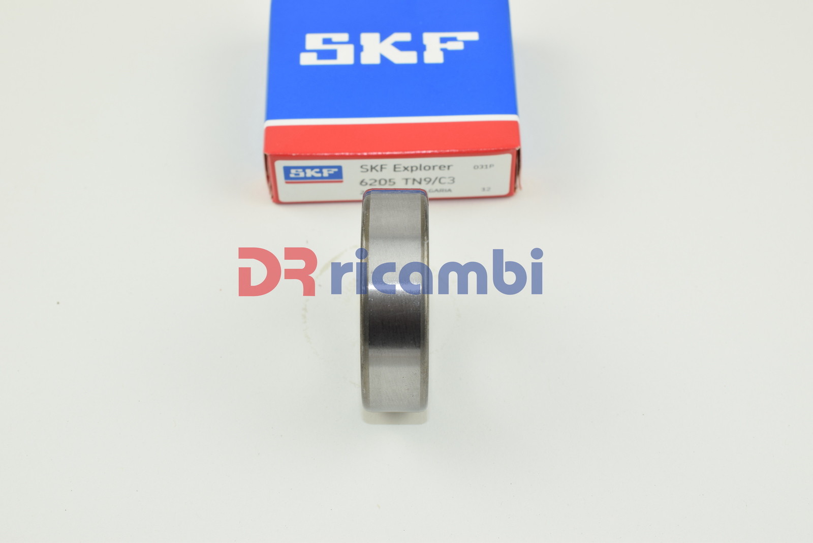 SKF 6205TN9/C3 Rigid Double Row Ball Bearing With Polyamide Cage C3