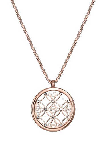 MICHAEL KORS Necklace SV925 GLD with top for women mkc1729cz710 | eBay