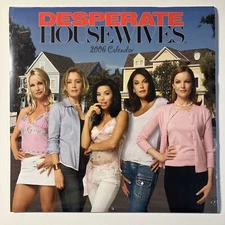 Desperate Housewives 2006 Wall Calendar New Sealed Teri Hatcher Eva Longoria