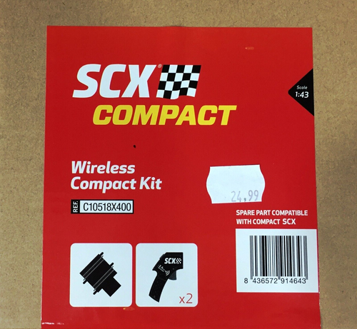 SCALEXTRIC COMPACT C10518X400 KIT MANDOS INALAMBRICOS 1/43 - Bild 1 von 4