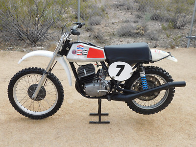 73 CZ 250 CENTER PORT Vintage SOUTH BAY MX MotoCross Andres Works