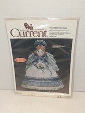 Current Sewing Kit Vintage Christmas Tree Topper Top Angel Vintage NEW SEALED
