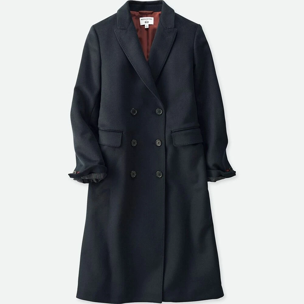 Ines de la cheap fressange uniqlo coat