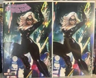 AMAZING SPIDER-MAN #38 EXCLUSIVE VIRGIN/TRADE - DERRICK CHEW BLACK CAT - ASM