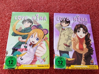 Anime Love Hina DVD Sammelbox 2 & 3 Zustand Sehr Gut