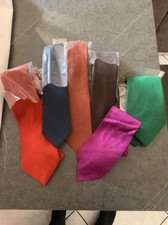 Cravatte lotto stock 5 pezzi slim e normali