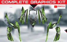 Arctic Cat DVX400 complete graphics kit 21 mil