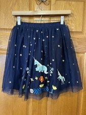 AH79 Hanna Andersson Make It Magic Skirt Tulle Unicorn Girls Size 140 10