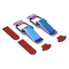Small Car Bumper Security Hook Lock Clips Kit Quick Release Hook Clips Colourful