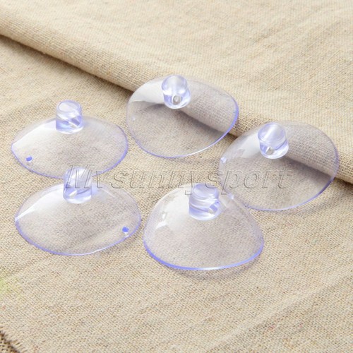 10/50 x Clear Suction Cup Sucker Kitchen Bathroom Hook Hanger 2.8-4cm Parts - Picture 14 of 15