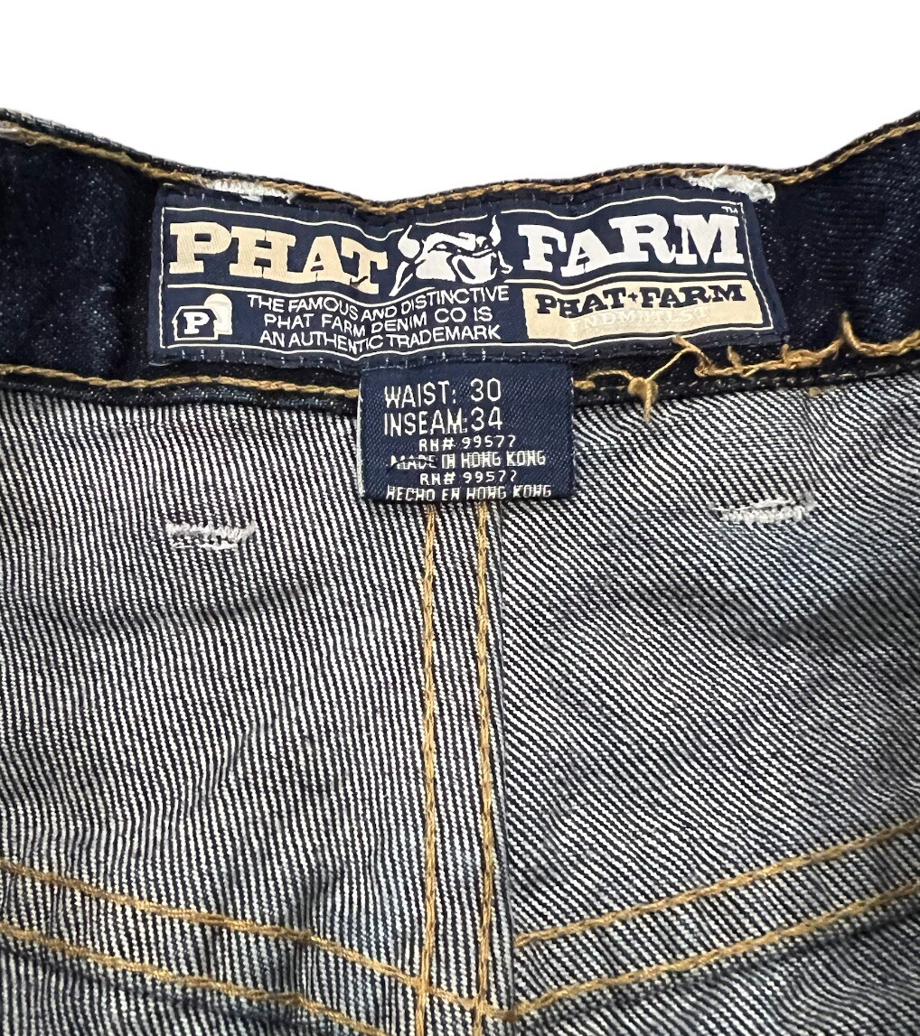 Vintage 90s Phat Farm Jeans 31x33 | eBay