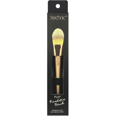 BADGEQUO Flat Foundation Brush - Makeup Face Liquid Flawless Concealer Applicator Contour