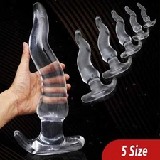 Super Long Anal Plug Butt Dilator for Men Big Dildo Women Vaginal Stimulation US