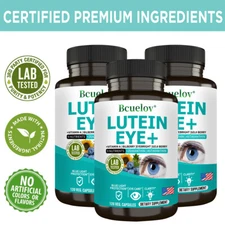 Lutein + Vitamin A Capsules - Supports eye health and balanced vision