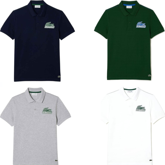 Authentic Lacoste Men's Regular Fit Graphic Polo Shirt PH5076