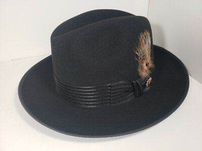 帽子 Vintage Dobbs Westward Forty 7 1/4 58cm 帽子 Vintage Dobbs Westward Forty 7 1/4 58cm Vintage Dobbs