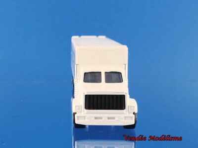 Camion Semi-remorque Rank Xerox Majorette 1/100 - Collection Vintage Renault, Blanc