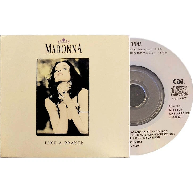 Madonna: Like A Prayer - US Mini CD Single / CD3 - Full 7