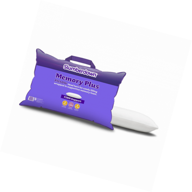 slumberdown memory plus pillow