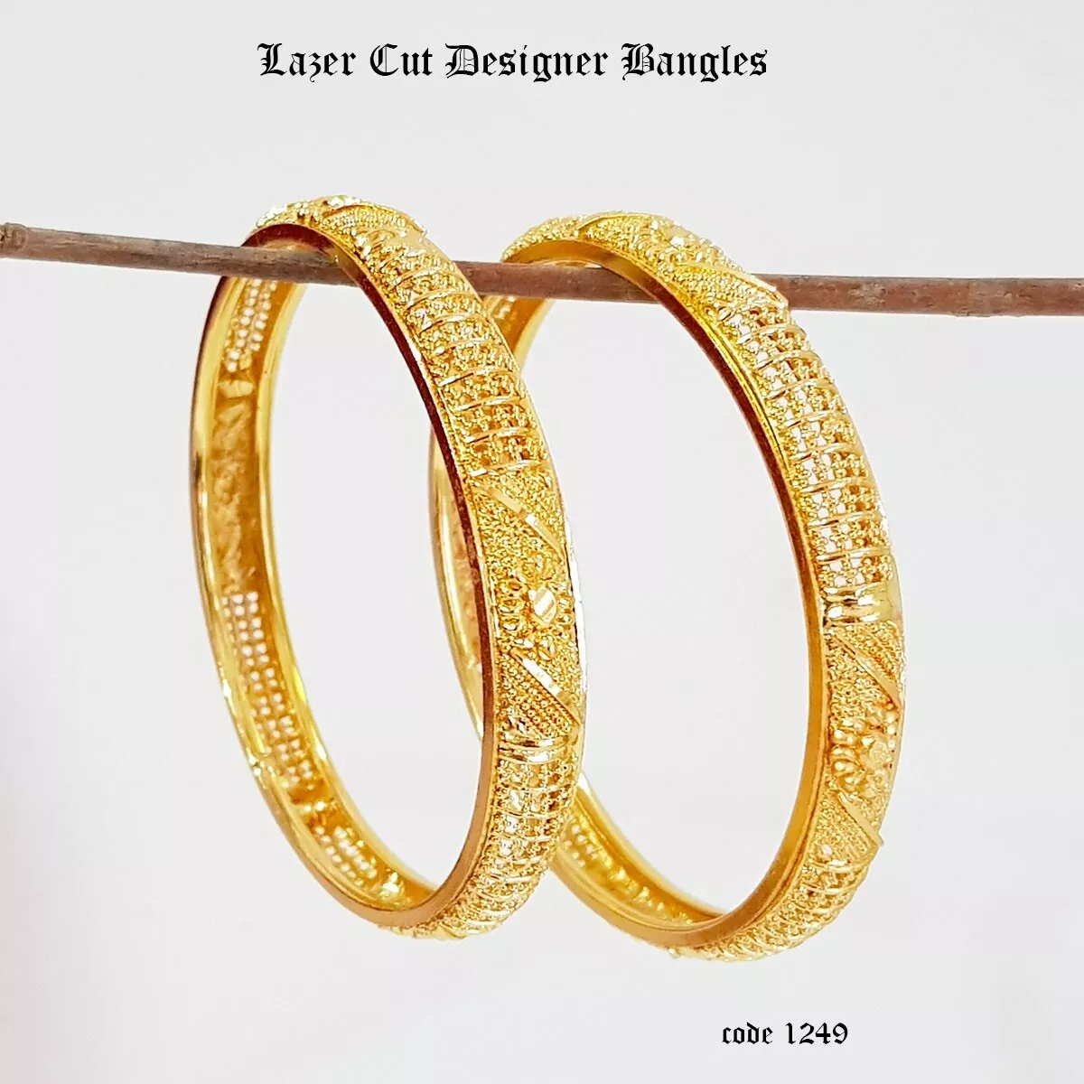 Gold bangle sets set hotsell of 4