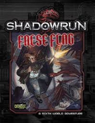 SHADOWRUN FALSE FLAG ROLEPLAYING BOOK BRAND NEW CHEAP!!