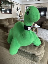 SINCLAIR DINO BRONTOSAURUS GAS  FUEL PLUSH Green DINOSAUR 21x13 Jumbo