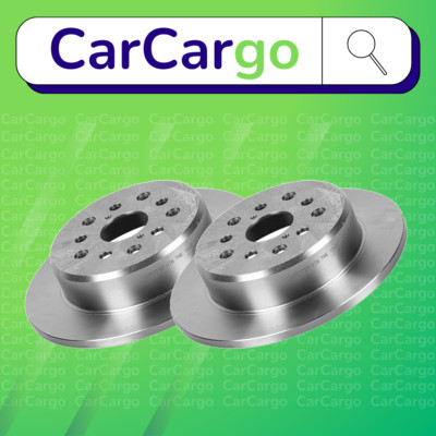 Premium Solid Rear Brake Discs Toyota Altezza Gita 2.0 1999-2005 307 mm