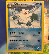 Abomasnow 40/162 Rare BREAKthrough Pokemon Near Mint