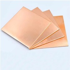 High Quality Crafting Copper Sheets 6"x6", 20 Gauge, 4 Pcs