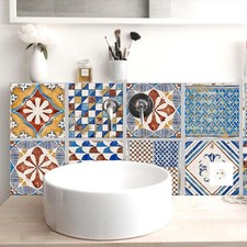 20 Pcs Tile Stickers Peel and Stick Wall Stickers Removable Tile Stickers Bac...