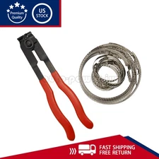 For Auto / ATV CV Joint Axle Boot Clamp Pliers Tool W/20 Crimp Bands Replace US