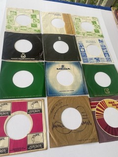 Lot of 144 Vintage 45 rpm 7" Company Sleeves 60's 70's 80's Vinyl Record Empty