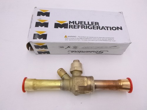Mueller 5/8" Refrigerant Ball Valve Standard w/Access Port 950 psi